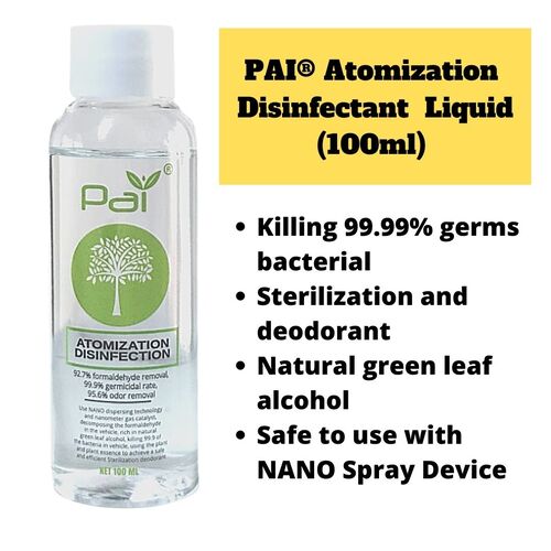 Nano Disinfectant Fogging Water